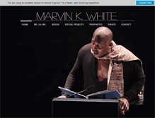 Tablet Screenshot of marvinkwhite.com
